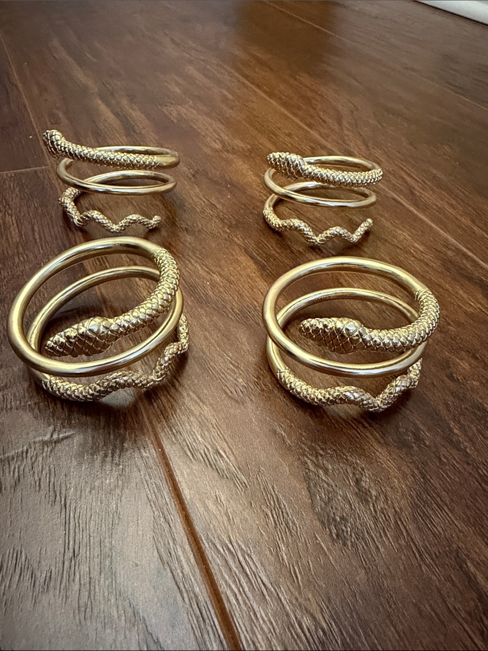 L'Objet Gold Serpent Coil Bracelet